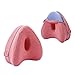Cuscino per ginocchia per chi dorme sul fianco, cuscino per coscia, cuscino ergonomico per gambe in memory foam, supporto gambe e ginocchia, schiena