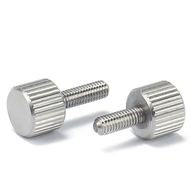 Lot De Tiges à Chevilles En Acier Inoxydable 304 - Filetages Métriques M1.5 à M6 - Tête Moletée - Neuf