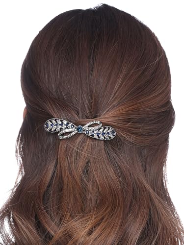 Crystal French Hair Clips, Elegant Accessories