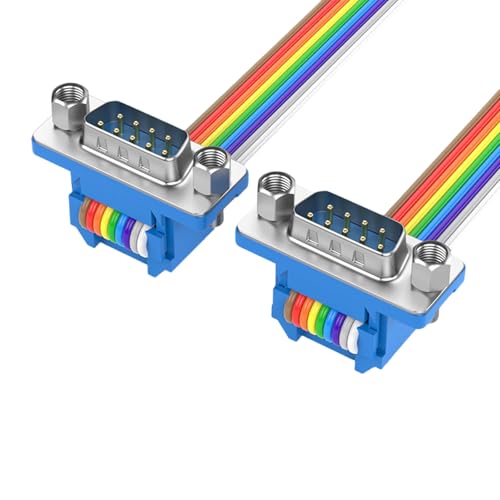 SZYDD Straight Through RS232 Serials Extension Cable 9Pin Male to Female Connecting Line for Peripherals Connectivitys Crimp Type Cable Data Cable