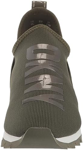 DKNY Women's Essential Lightweight Slip on Fashion Sneaker, Green, 9 | Image 1