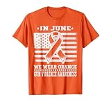 In June We Wear Orange for Gun Violence Awareness Month T-Shirt