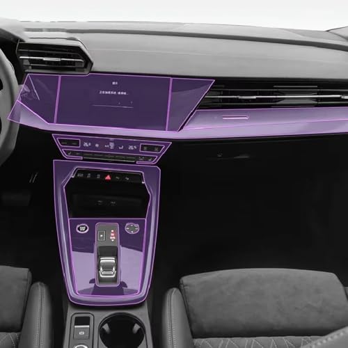 Film ecran LCD PPF protection console centrale Audi A3 8Y TPU