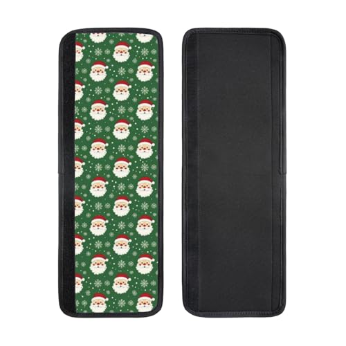 Image of Christmas Refrigerator Door Handle Covers Set of 2, Santa Neoprene Fridge Door Handle Covers Washable Non-Slip Protector for Fridge Dishwasher Appliance Handle Covers, Keep Your Kitchen Clean