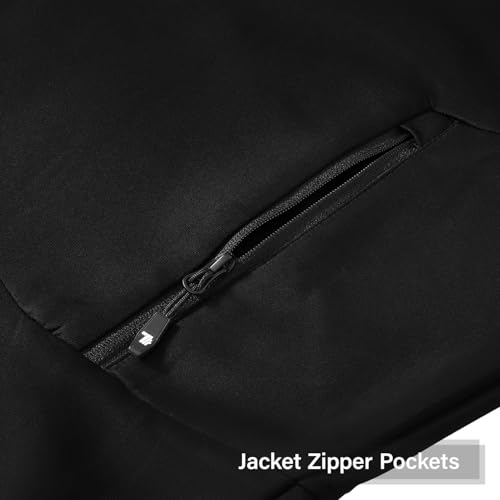 BGOWATU Men's Tracksuits Set Full Zip Jacket Hoodie Sweatsuit Running Sport Pants Outfits for Men with Zipper Pockets