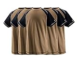 arbeitskleidung pflege  Bosch Workwear WTSI Arbeitskleidung Arbeitsshirt 5er Pack T-Shirt Herren Beige XL