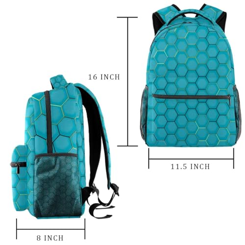Sac à dos multicolore 29.4cm résistant pour soulager le dos des filles - 2