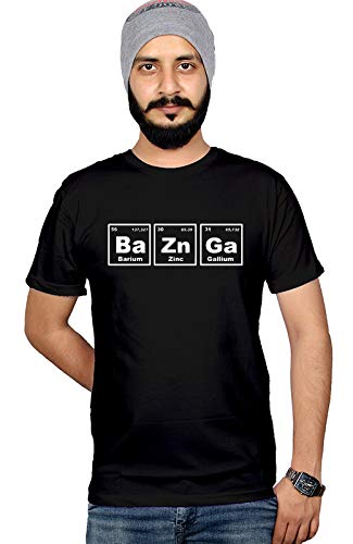 WorkshopMen & Womens Cotton Round Neck T-Shirt, Big Bang Theory Series, BaZnGa Tshirts Black (BaZnGa_01_Black_XXL_05_Black_XXL)