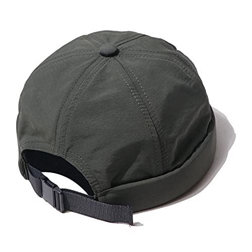 Image of CLAPE Lightweight Breathable Brimless Cap Street Casual Versatile Summer Quick Dry Docker Cap No Brim Sailor Cap Leon Cap