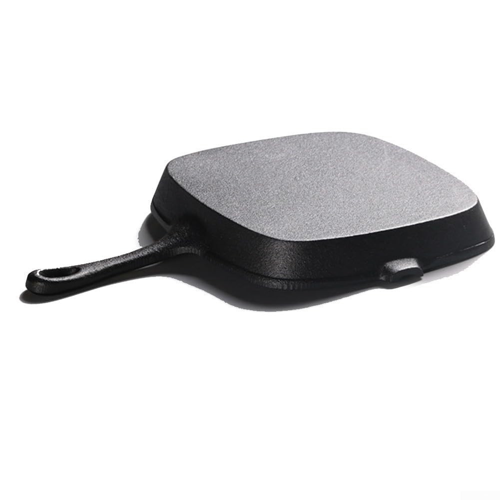 Padella Grill Quadrata in Ghisa 36cm per Bistecche