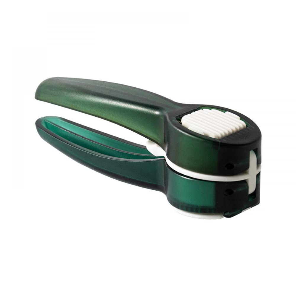 YXSH Manual De Prensa De Ajo 2 En 1 Rebanador De Ajo Multifuncional Picadora De Ajo De Acero Inoxidable Exprimidor para Picar Utensilios De Cocina