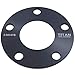 5mm 5x4.5 Hubcentric Wheel Spacers - Wider Stance, Increased Clearance, Fits Mitsubishi Lancer Evo - 5mm, 5x114.3, 67.1mm Hub, Set of 4 - Black