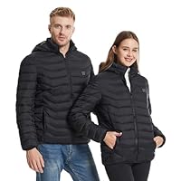 Unisex Heated Hoodie Heating Puffer Coats Heate Jacket for Womens and Mens Plus Size Sweatshirts Coat Hunting Jackets