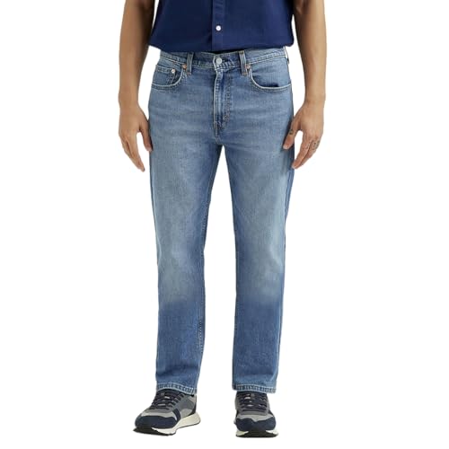 Image of Levi's Men's 505 Straight Fit Mid Rise Jeans