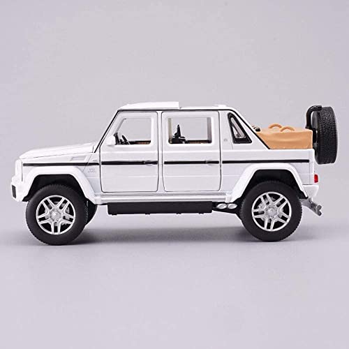 Image of Alokik Enterprise Exclusive Alloy Metal Pull Back Diecast 1:22 Mercedes G-500 Car Scale Model Toy with Sound Light for Kids【Colors as Per Stock】