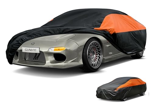 Image of GUNHYI Mazda Car Cover Custom Fit Mazda CX7 CX-7 Waterproof All Weather for Automobiles, Lightweight Full Exterior Cover Outdoor Sun UV Rain Dust Snow Wind Protection.