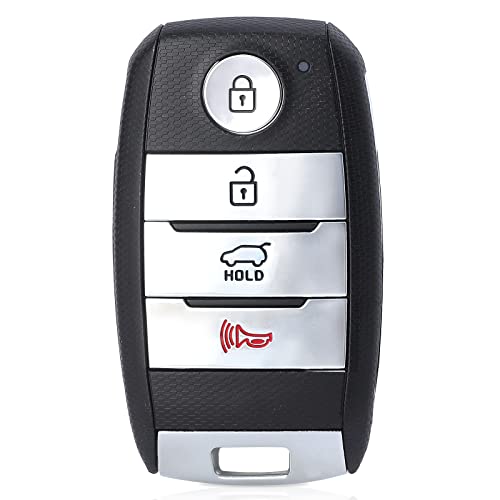 Llave inteligente de repuesto para Kia Niro con mando a distancia de 4 botones y chip