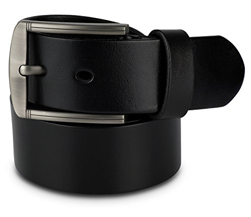 Scott Allan Collection Mens Belt - Men's Belts - Adjustable Leather Belt for Men - Size 34, 36, 38, 40