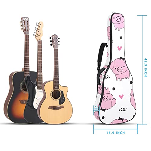 Housse de transport étanche pour guitare avec bandoulière réglable Rose botanique Fleur aquarelle, Multicolore 05, 42… - Les Beatles, Paul McCartney, John Lennon, RIngo Starr, George Harrison Housse de transport étanche pour guitare avec bandoulière réglable Rose botanique Fleur aquarelle, Multicolore 05, 42… – Image 6