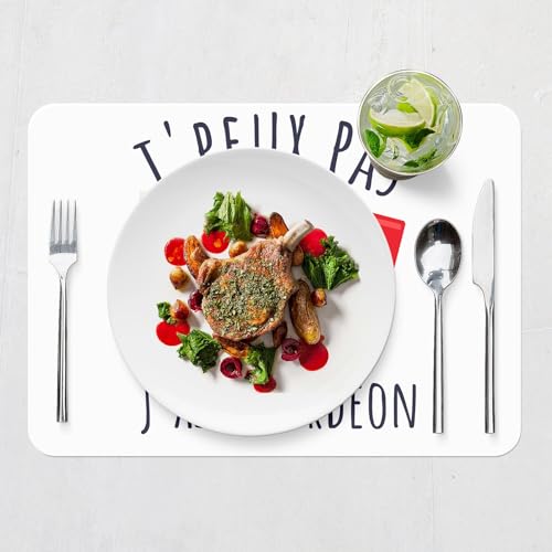 Sets de table accordéon en liège pour animer vos repas en musique - 7