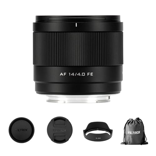 Image of VILTROX 14mm f4.0 FE Lens for Sony E-Mount, Full Frame Large Aperture Ultra-Wide Angle Prime Lens Compatible with Sony E-Mount Cameras a7C ZV-E10II a7Ⅲ a7RⅢ a7Ⅳ a7RⅣ ZV-E10 a6400 a6500 a6600