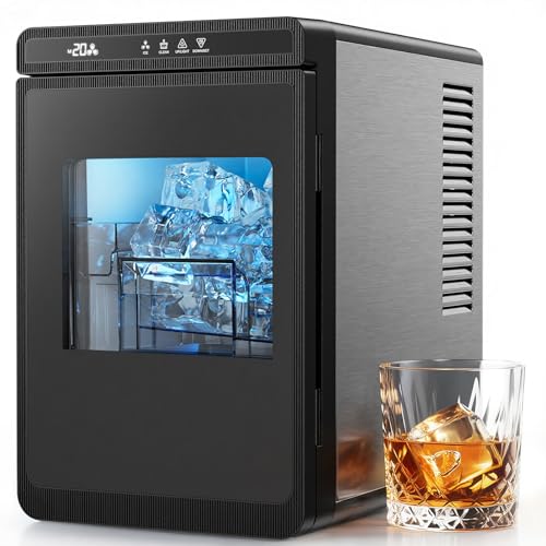 Silonn Clear Ice Cube Maker Countertop