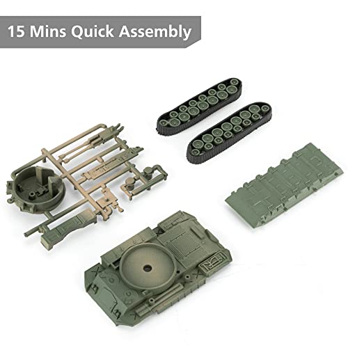 Gresdent Ww2 Army Tank And Army Men Toys Playset,2 Us M42 Duster Tank Models And 10 Toy Soldiers For Kids Boys #TOP3