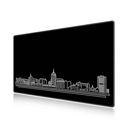 Tapis de souris speed gaming surface lisse antidérapante pour clavier et PC portable