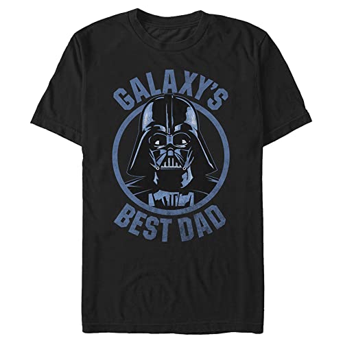 T-shirt Dark Vador pour homme Galaxy's Best Dad idéal pour le week-end