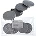 Produktbild 4X 60 mm Nabenkappen Felgen Deckel Kappen Grau Gewölbt für Alutec Rial Anzio
