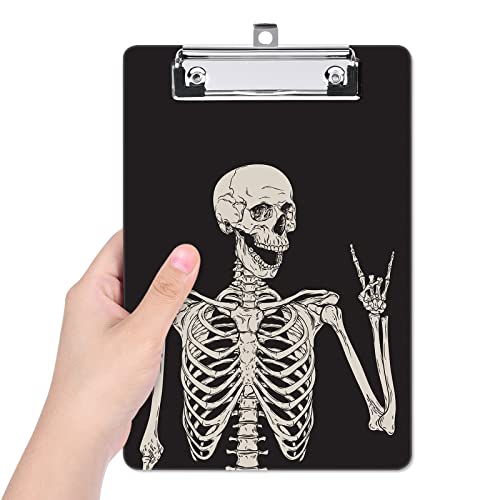 Image of Small Plastic Clipboard 6 x 9 in, Standard A5 Size Fashion Clip Board