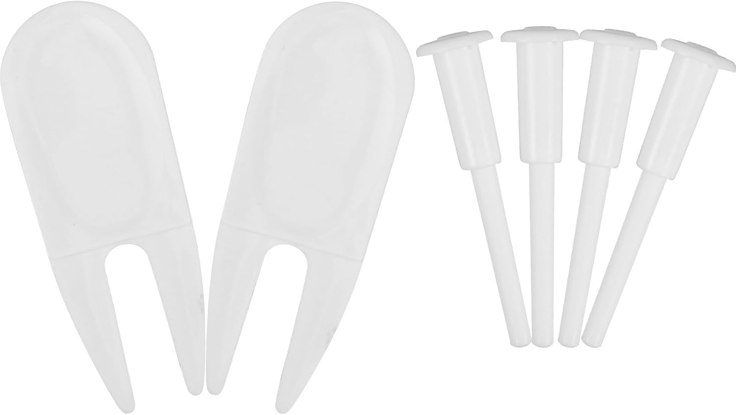 YARNOW Mini Plastic Yoga Ball Replacement Air Stopper Plug Pin Adapter Kit