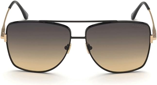 Amazon.com: Tom Ford sunglasses Reggie (FT0838-S 01B) - lenses