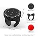 BEJIGO Wireless Bluetooth Media Control Button with Selfie Functionality by UltraConnect - Compatible with iPhone and Android - Perfect for Car & Motorcycle Steering Wheel
