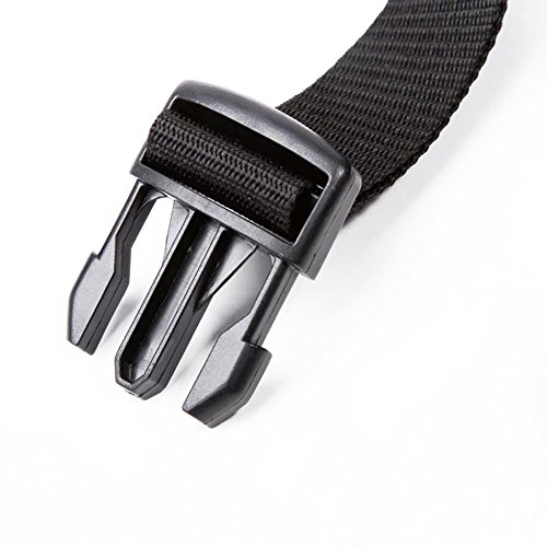Pack Of 2 Add-A-Bag Luggage Strap, Baggage Suitcase Adjustable Belt Straps Travel Accessories Attachment - Connect Your Three Luggages Together, Black #TOP2