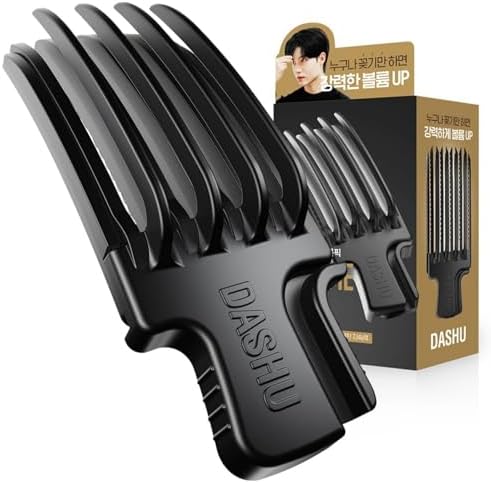 DASHU Daily Volume Pick โ Root Lift Comb for Hair Volume Clip, Volumizing Hair Styling Tool for Men & Women, Heat-Resistant Texture Comb for Fluffy Bangs & Heatless Curls