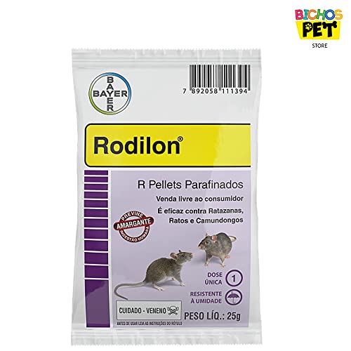 Raticida Bayer Rodilon para Ambientes - 25g