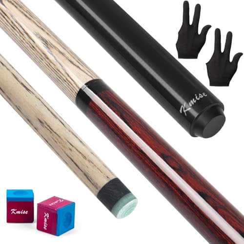 Queue Jump & Break Kmise marron rouge 708,7 g pour le billard américain