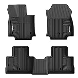 LASFIT Floor Mats Fit for 2019-2023 Toyota RAV4 (Not for Hybrid or Prime), All Weather Custom Fit Ca