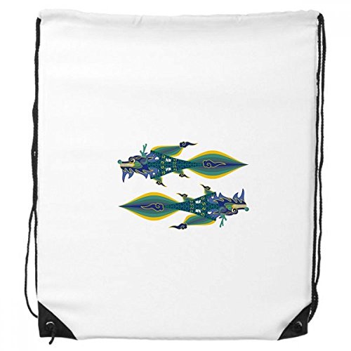 Sac à dos dragon tour Eiffel pour sport et courses urbaines
