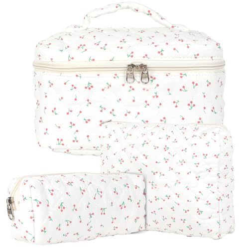 【Un regalo adorabile】Le borse per il trucco da viaggio sono perfette per figlie, nipoti, fidanzate e migliori amiche in occasioni speciali come San Valentino, Natale, anniversari o compleanni. Nessuna ragazza rifiuterebbe una borsa così bella.