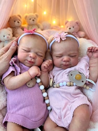 Muñeco Reborn Bebé Niño 17 Pulgadas Realista de Silicón y Vinilo miniatura 1