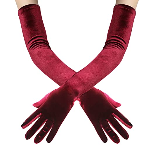 Guantes de ópera largos para recrear el look Flapper Gatsby en eventos temáticos 2