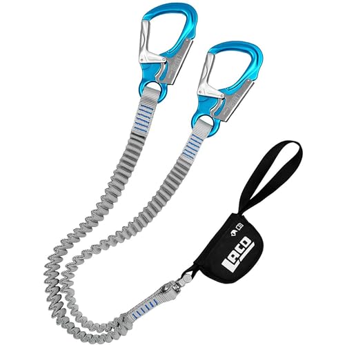 LACD Unisex Via Ferrata Pro Evo S 3.0 Klettersteigset, Blau, Einheitsgröße