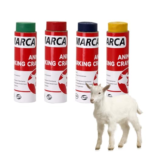 Livestock Marker - Highly Visible Farming Reusable Marker - Cattle Marking Tools | for Vaccination Identification Outdoor Farming Grassland Outside Farm Livestocks