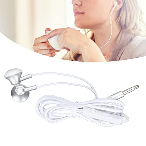 Oordopjes Koptelefoon met Microfoon en Volumeregeling, Ruisonderdrukking 3,5 Mm Bedrade Koptelefoon met Krachtige Zware… - Image 7