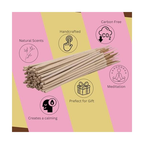 Bless white sage incense sticks 100 natural handmade hand dipped incense sticks organic chemicals free for purification relaxation positivity yoga meditation the best woods scent 100 sticks 150gm  urban country home decor