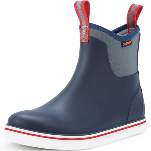 Showave Men's Deck Boots Waterproof Ankle