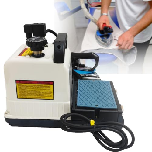 EstacióN De Planchado A Vapor Profesional Comercial De 1600 W, Plancha De Vapor EléCtrica Industrial De 900 W, Caldera De Plancha EléCtrica Para Cortinas Con Vapor Ajustable, Temperatura De Planchado