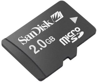 2GB MicroSD / TransFlash Card w/SD Adapter camcorder